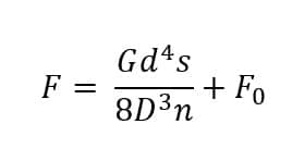 Comment calculer la force d'un ressort de compression - REM Ressorts